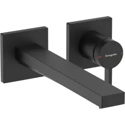 Hansgrohe Tecturis E Zidna za umivaonik + izliv 22,5 CM matt BLACK 73051670