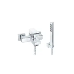 Rosan Quadro White baterija za kadu sa ručnim tušem JQ33101W