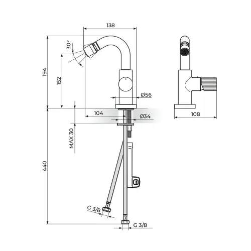 Rosan Stolz S4 baterija za bide 439101 — slika 2
