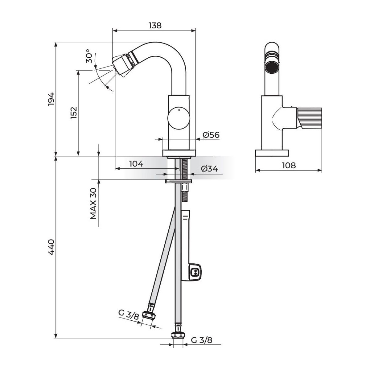 Rosan Stolz S4 baterija za bide 439101 — slika 3